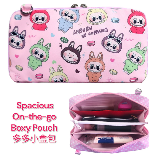 Handmade All-in-One Organizer | Travel Organizer | Stationery Organizer | Passport Organizer | Weekend Pouch | Red Packet Organizer | WATERPROOF Super Organizer 1B04