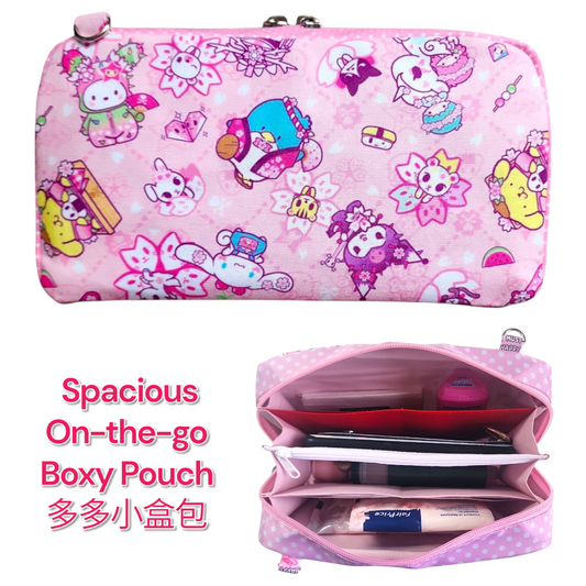 Handmade All-in-One Organizer | Travel Organizer | Stationery Organizer | Passport Organizer | Weekend Pouch | Red Packet Organizer | Super Organizer 1B06