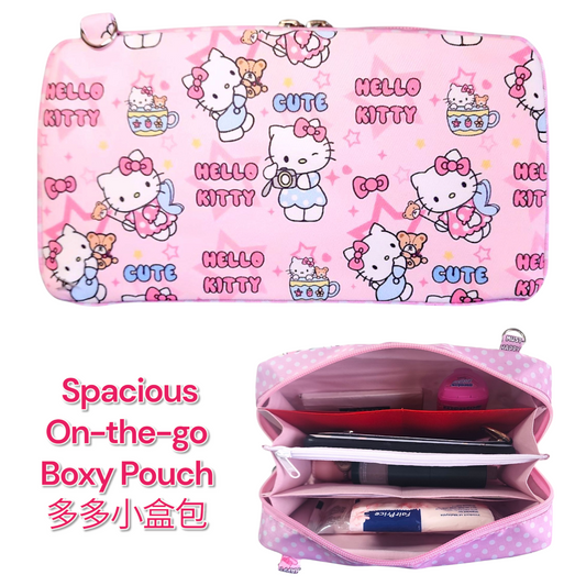 Handmade All-in-One Organizer | Travel Organizer | Stationery Organizer | Passport Organizer | Weekend Pouch | Red Packet Organizer | WATERPROOF Super Organizer 1B07