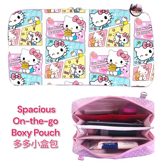 Handmade All-in-One Organizer | Travel Organizer | Stationery Organizer | Passport Organizer | Weekend Pouch | Red Packet Organizer | WATERPROOF Super Organizer 1B08