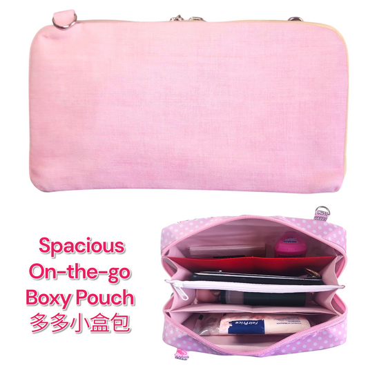 Handmade All-in-One Organizer | Travel Organizer | Stationery Organizer | Passport Organizer | Weekend Pouch | Red Packet Organizer | Super Organizer 1B09