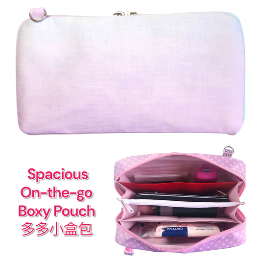 Handmade All-in-One Organizer | Travel Organizer | Stationery Organizer | Passport Organizer | Weekend Pouch | Red Packet Organizer | Super Organizer 1B10