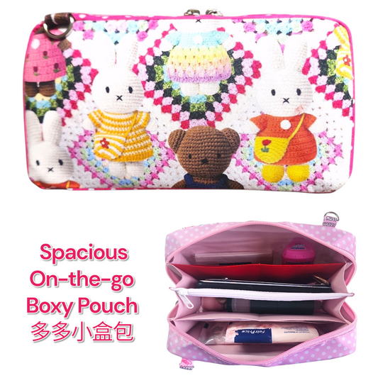 Handmade All-in-One Organizer | Travel Organizer | Stationery Organizer | Passport Organizer | Weekend Pouch | Red Packet Organizer | Super Organizer 1B11