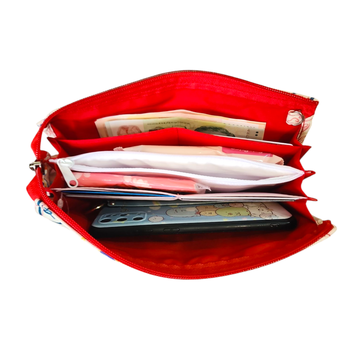Slim Wallet Organizer | Travel Organizer | Weekend Pouch | Slim Red Packet Organizer | Slim Wallet Organizer 2B13