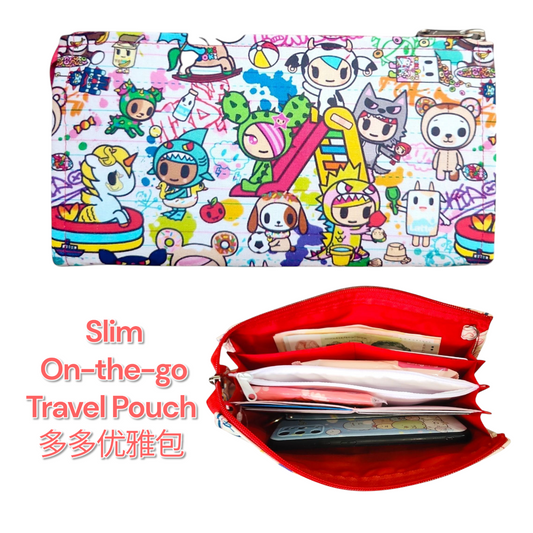 Slim Wallet Organizer | Travel Organizer | Weekend Pouch | Slim Red Packet Organizer | Slim Wallet Organizer 2B07