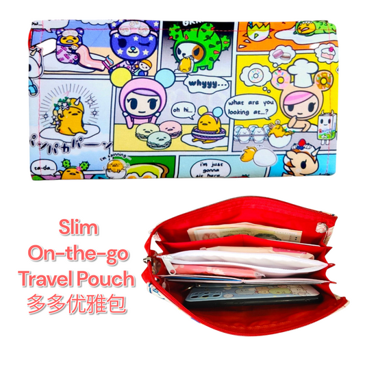 Slim Wallet Organizer | Travel Organizer | Weekend Pouch | Slim Red Packet Organizer | Slim Wallet Organizer 2B08