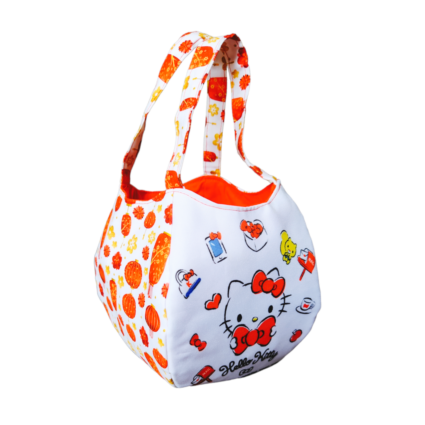 Mandarin Orange Carrier | Orange Bag up to 8 Oranges | Chinese New Year Carrier | Orange Carrier HK Design 31B33