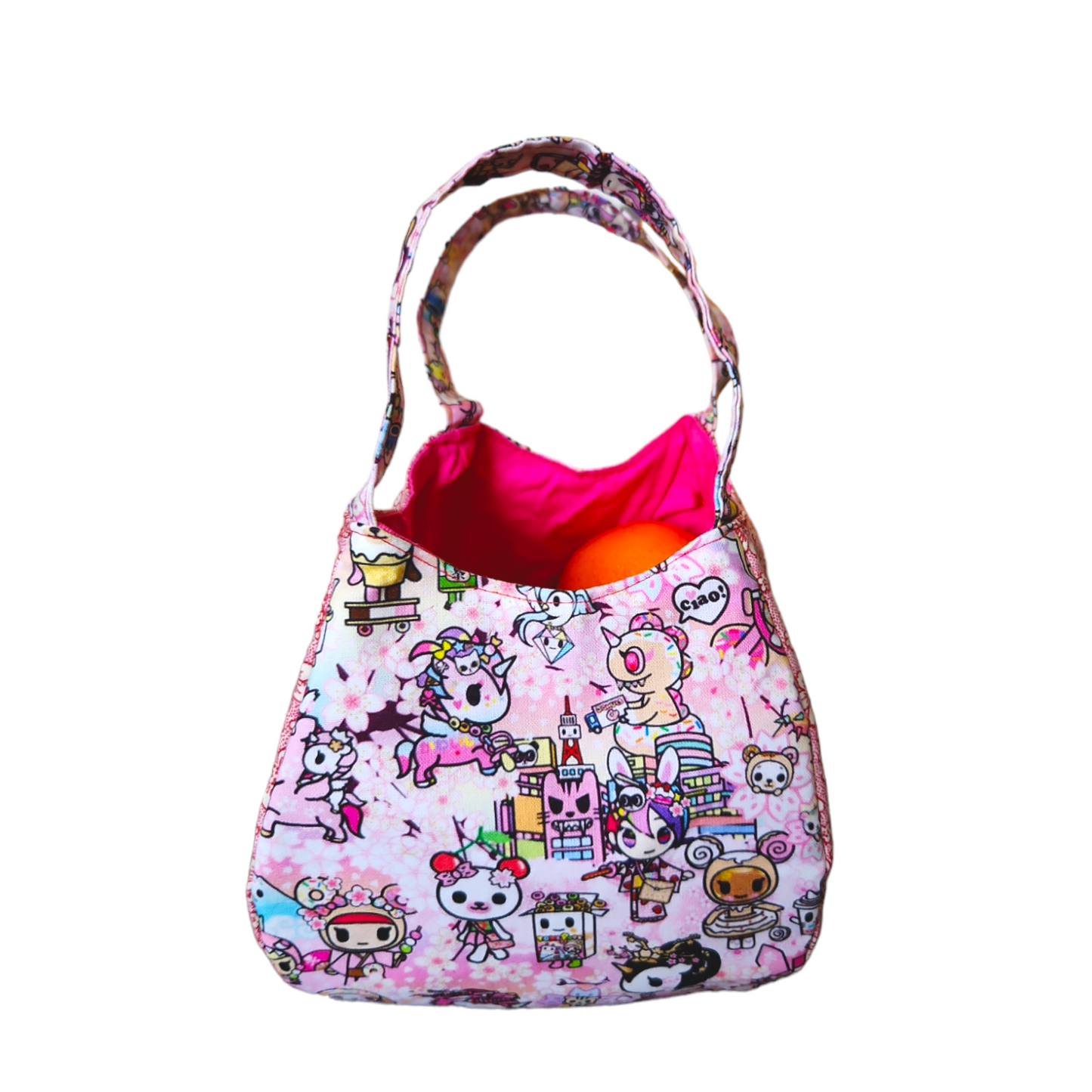 Mandarin Orange Carrier | Orange Bag up to 8 Oranges | Chinese New Year Carrier | Orange Carrier TKDK Design 31B35