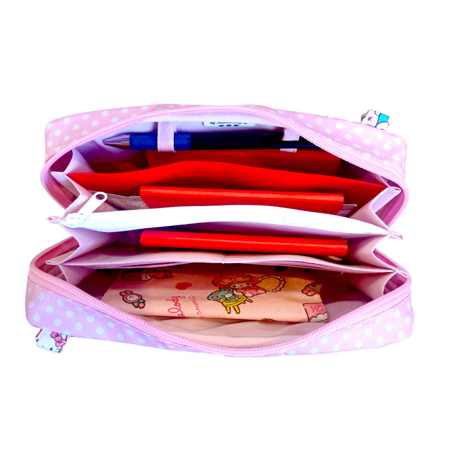 Smartphone Family Travel Pouch | Spacious Organizer 100 Red Packets | Smartphone Organiser 3B12 (TKDK SIA)