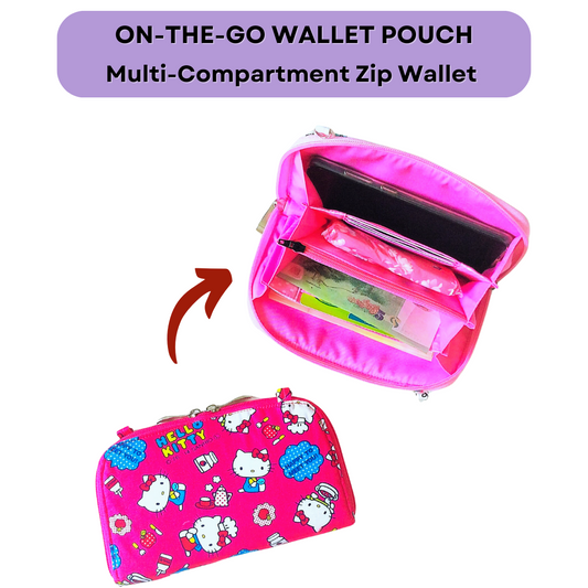 Handy Sling Wallet | Long Wallet | Sling Wallet | Functional Wallet | Handy Long Wallet Design 1B05