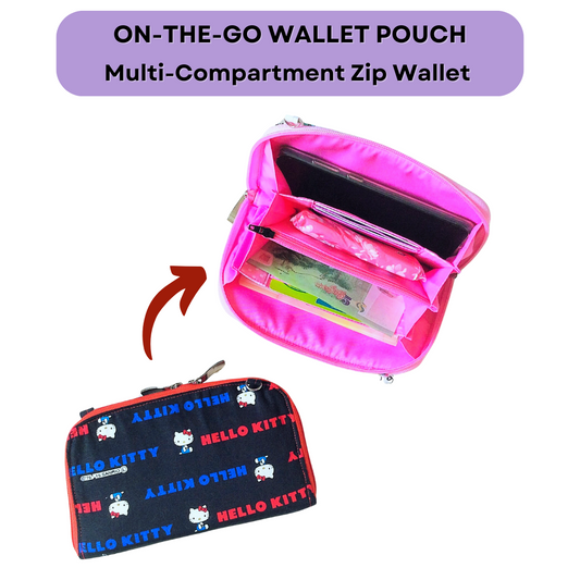 Handy Sling Wallet | Long Wallet | Sling Wallet | Functional Wallet | Handy Long Wallet Design 1B04