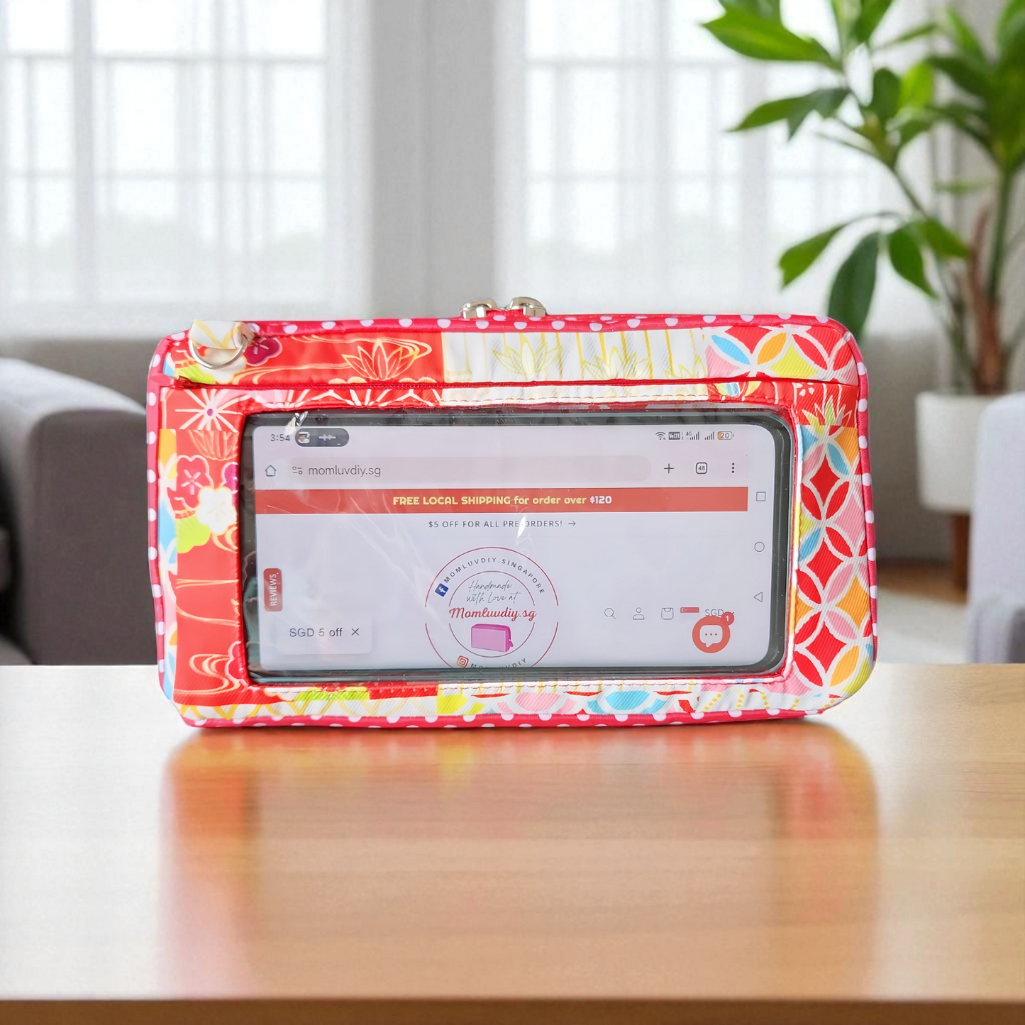 Smartphone Family Travel Pouch | Family Passport Organiser | Smartphone Organiser 3B17 (CNY)