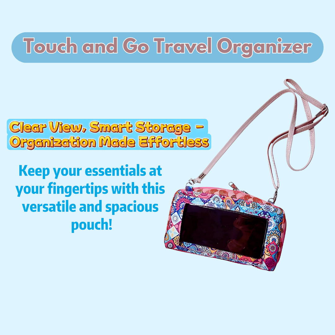 PREORDER for Touch and Go Travel Organizer | SELECT Your Preferred Fabric