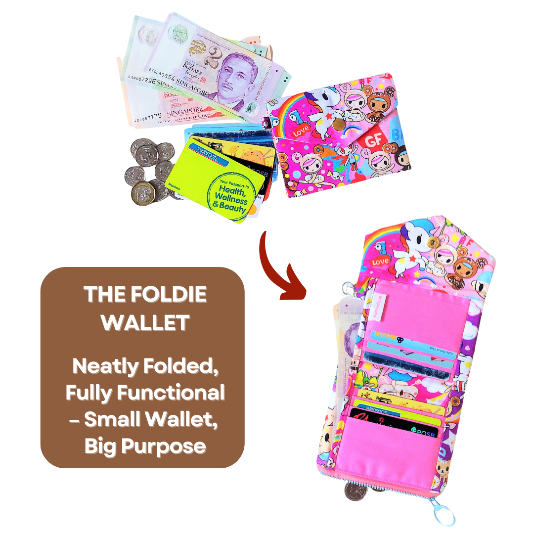 Wallet for school going kids | Small Wallet | Handy Wallet | Folded Wallet | Small Wallet Design 1B07