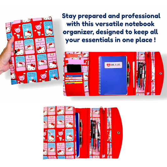 PREORDER for All-in-One Notebook Organizer | SELECT Your Preferred Fabric
