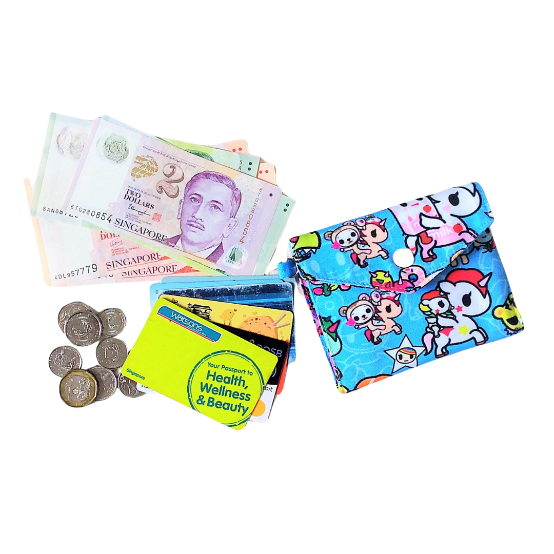 Wallet for school going kids | Small Wallet | Handy Wallet | Folded Wallet | Small Wallet Design 1B05