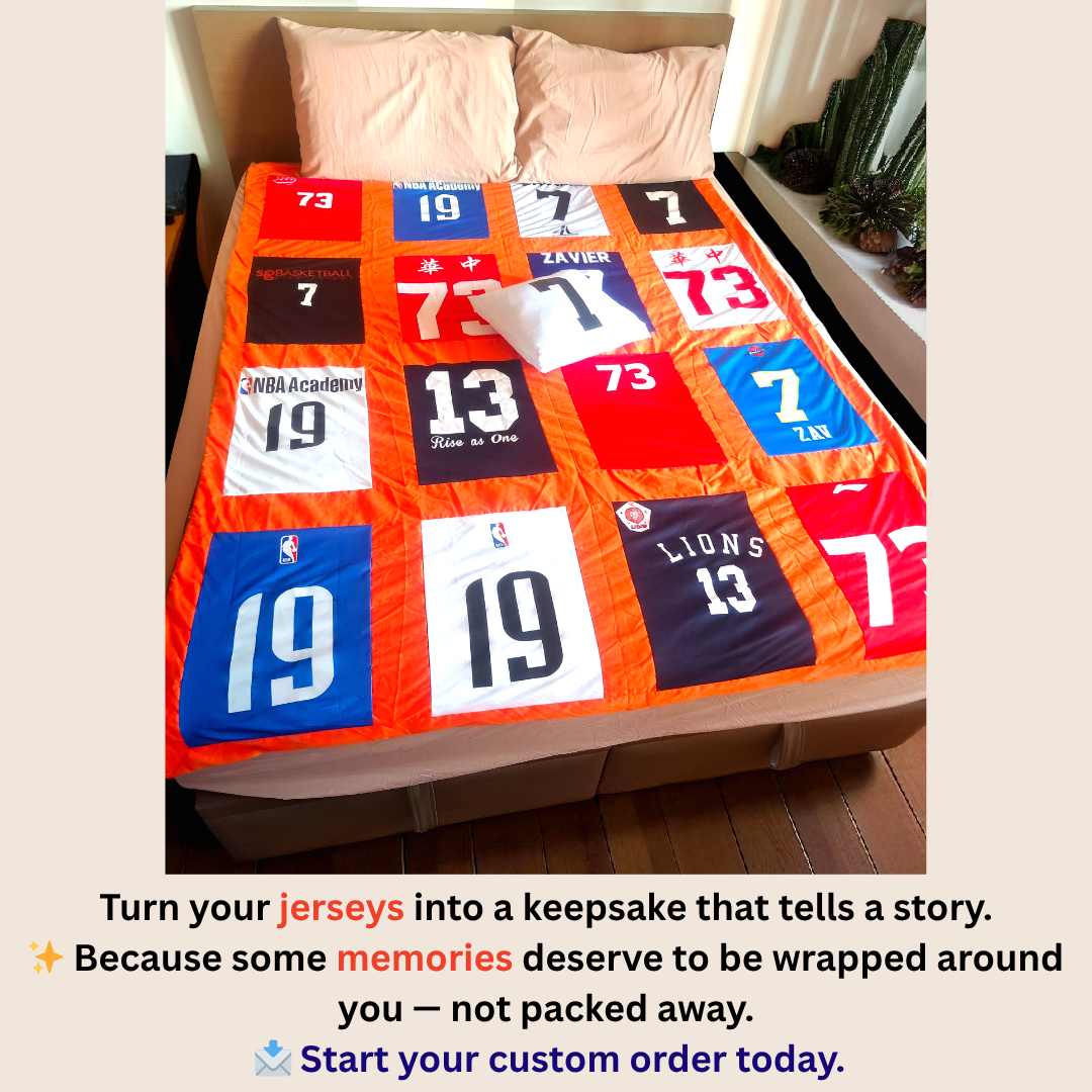 Custom Memory Blanket (Jersey Edition)