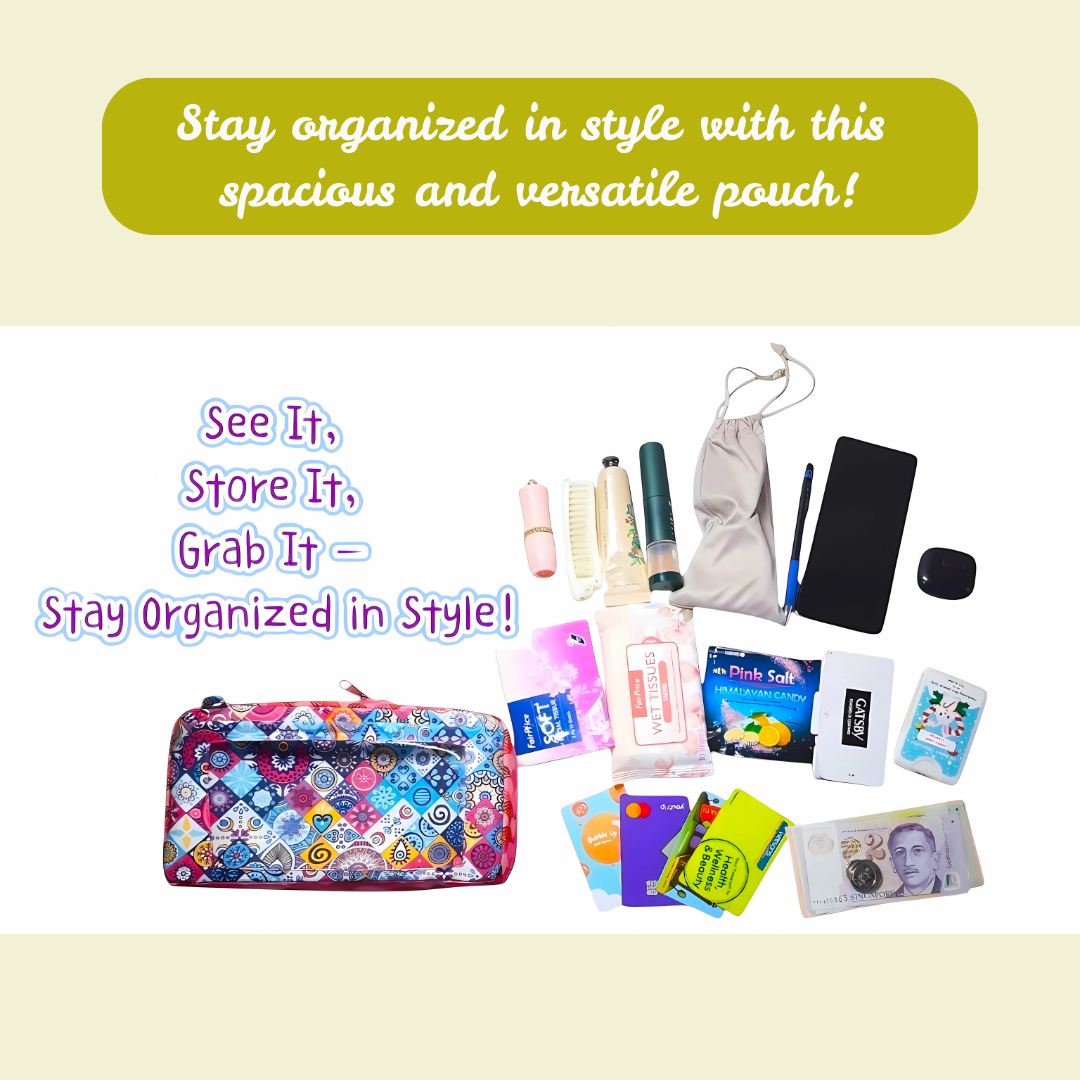 PREORDER for Touch and Go Travel Organizer | SELECT Your Preferred Fabric