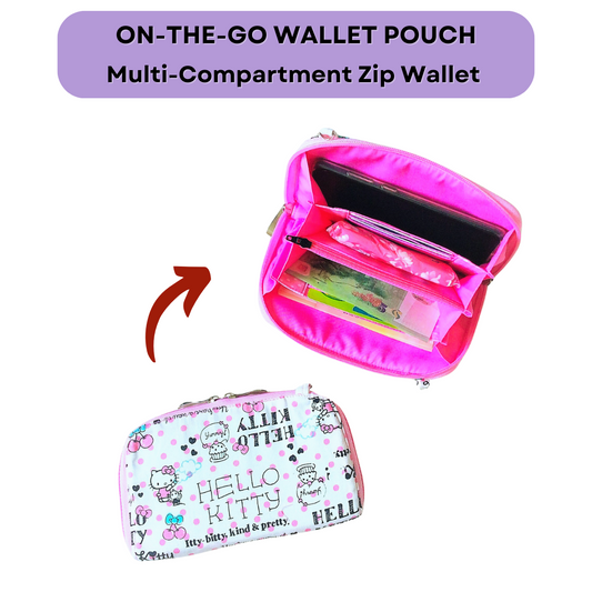 Handy Sling Wallet | Long Wallet | Sling Wallet | Functional Wallet | Handy Long Wallet Design 1B07