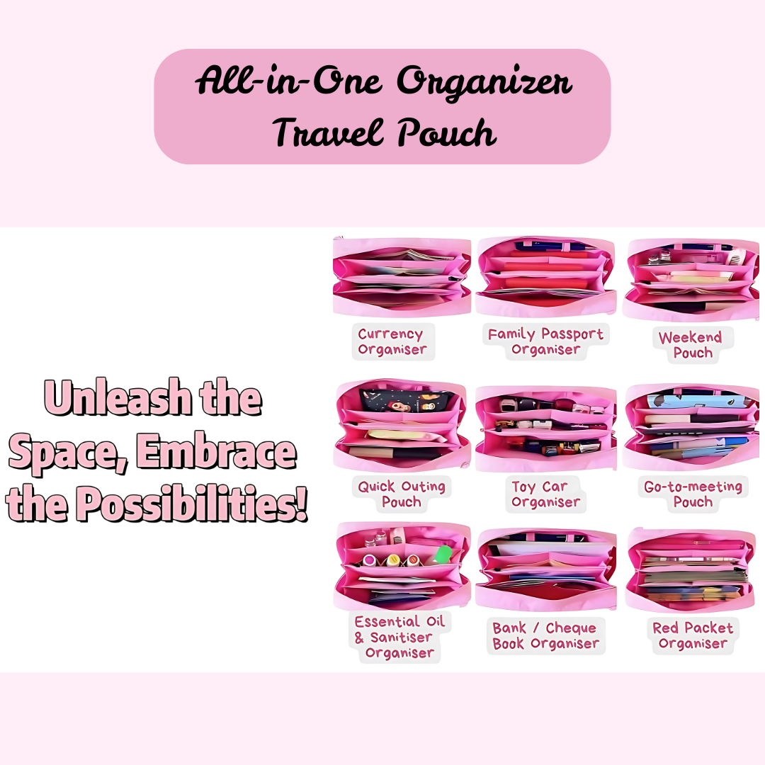 PREORDER for Touch and Go Travel Organizer | SELECT Your Preferred Fabric