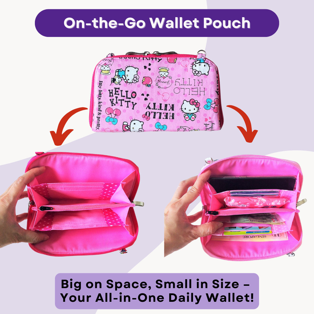 Handy Sling Wallet | Long Wallet | Sling Wallet | Functional Wallet | Handy Long Wallet Design 1B06