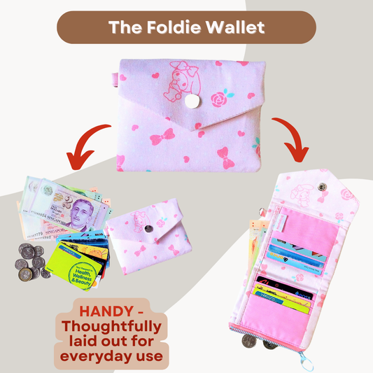 Wallet for school going kids | Small Wallet | Handy Wallet | Folded Wallet | Small Wallet Design 1B11
