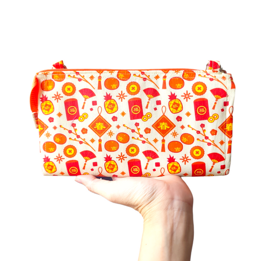 SLIM Red Packet Organizer | Ang Pow Organiser | Slim Organiser 70 Red Packets | Slim CNY Design 33B48