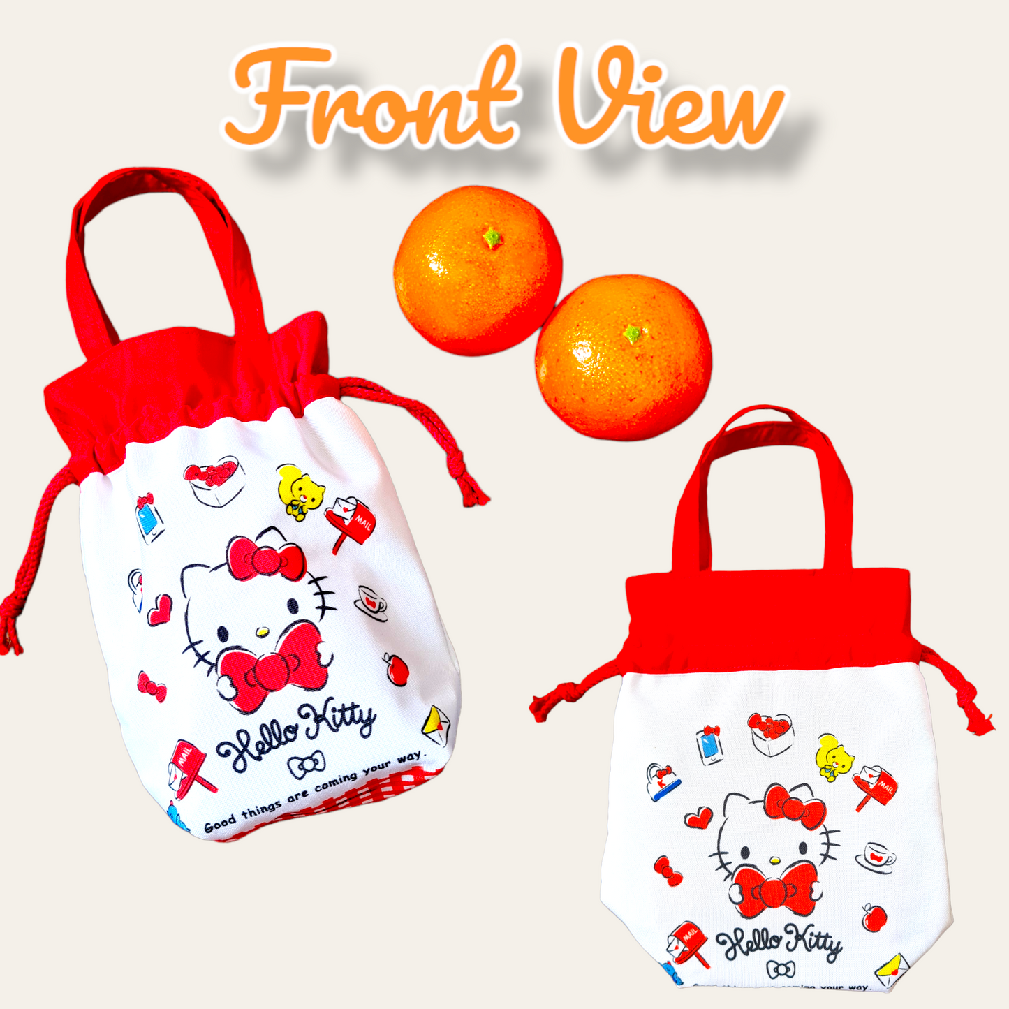 Mandarin Orange Carrier | Carrier for 2 Oranges | Chinese New Year Carrier | Orange Carrier HK Design 25B01