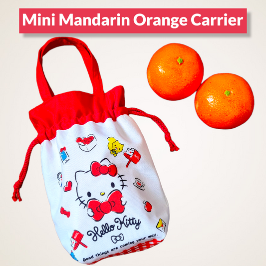 Mandarin Orange Carrier | Carrier for 2 Oranges | Chinese New Year Carrier | Orange Carrier HK Design 25B01