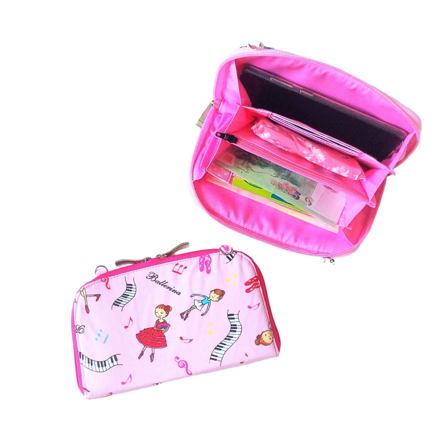 Handy Sling Wallet | Long Wallet | Sling Wallet | Functional Wallet | Handy Long Wallet Design 1B08