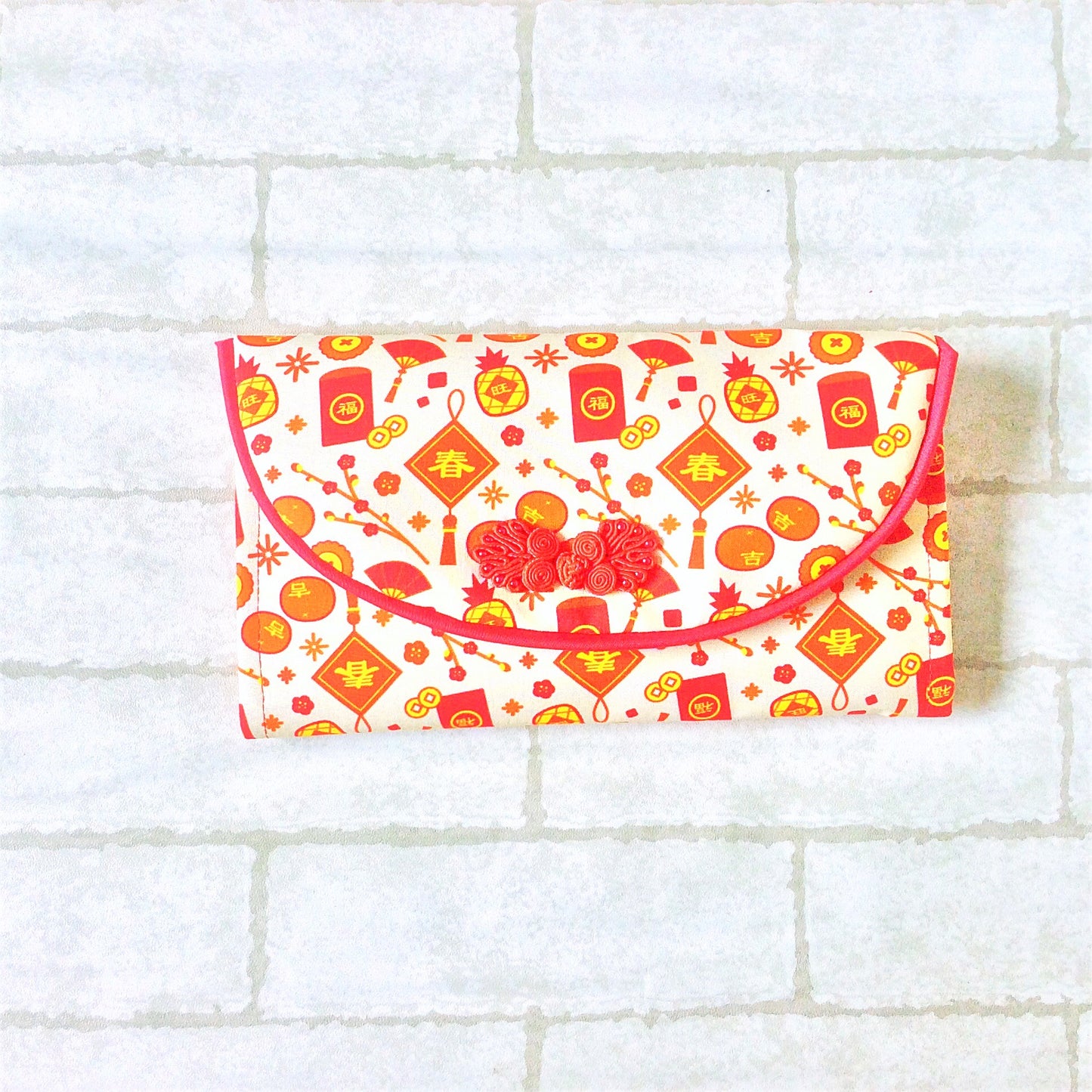 FLAP Ang Bao Organizer | Pouch for Red Packets | Flap Organiser 50 Red Packets | Flap CNY Design 23B02