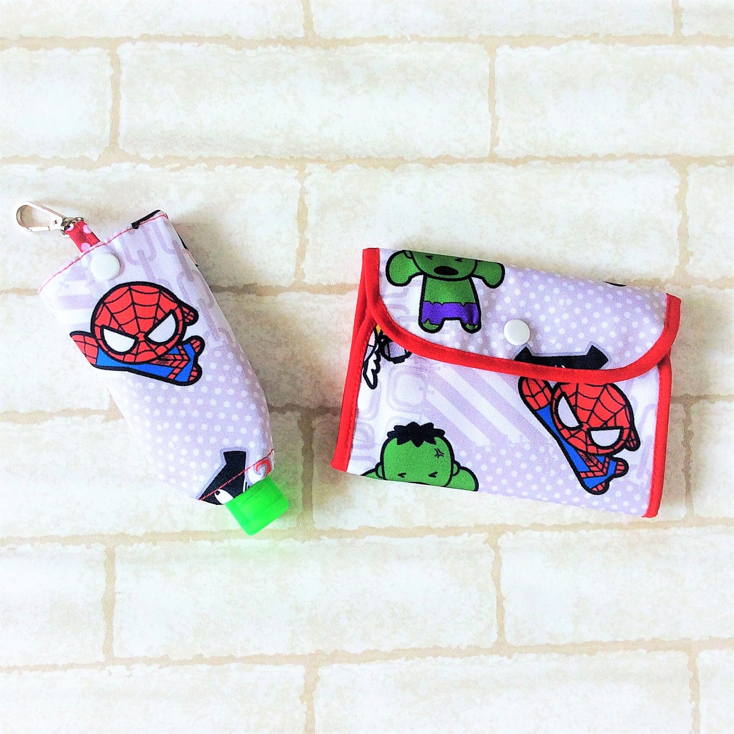 READY STOCK: SURGICAL MASK POUCH | 2 in 1 Surgical Mask Wallet cum Tissue Pouch | Design 2B07