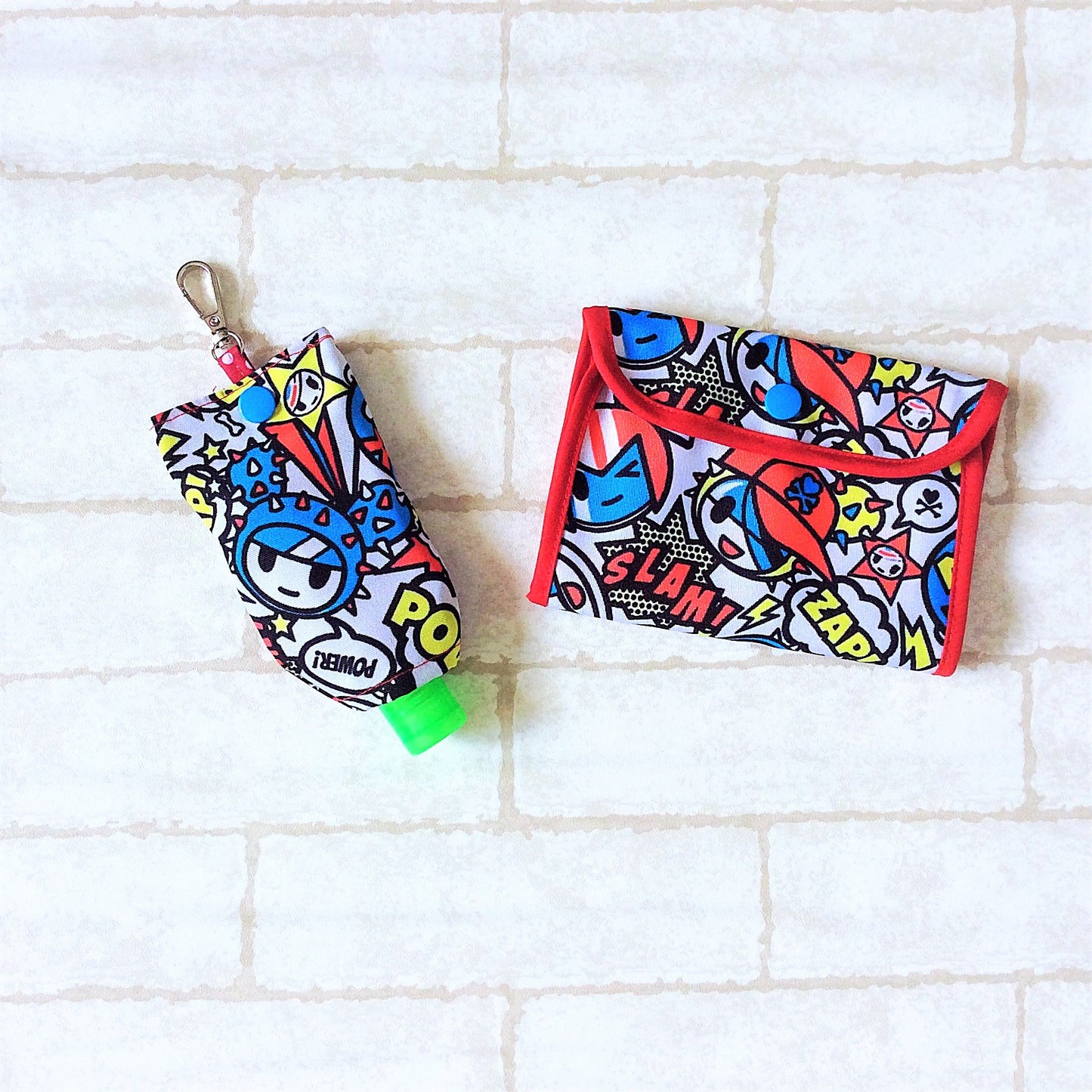 READY STOCK: SURGICAL MASK POUCH | 2 in 1 Surgical Mask Wallet cum Tissue Pouch | Design 2B10