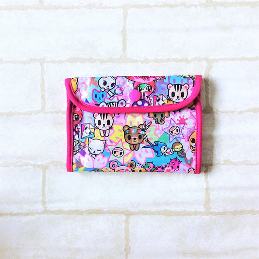 READY STOCK: SURGICAL MASK POUCH | 2 in 1 Surgical Mask Wallet cum Tissue Pouch | Design 4B23