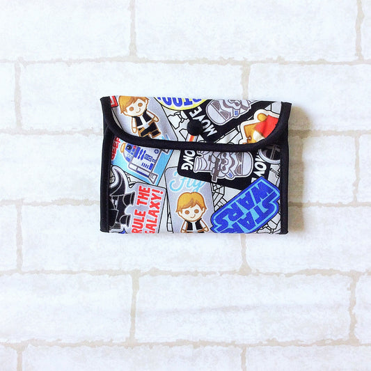 READY STOCK: SURGICAL MASK POUCH | 2 in 1 Surgical Mask Wallet cum Tissue Pouch | Design 4B25