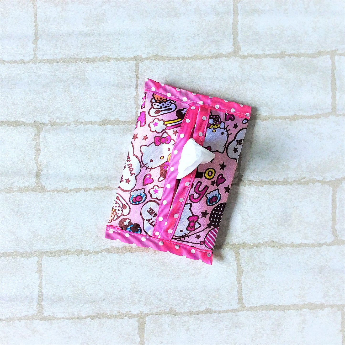 Waterproof 2 sided Wet and Dry Tissue Pouch (Pocket Size) | Pocket Tissue Pouch HK Design 9B01