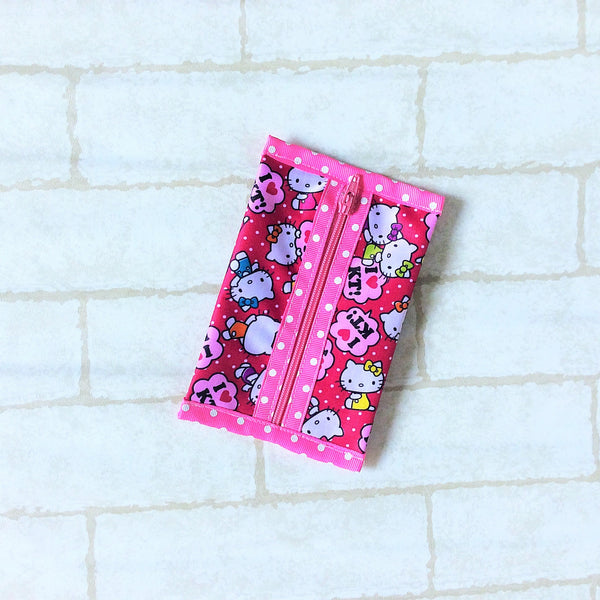 Waterproof 2 sided Wet and Dry Tissue Pouch (Pocket Size) | Pocket Tissue Pouch HK Design 9B02