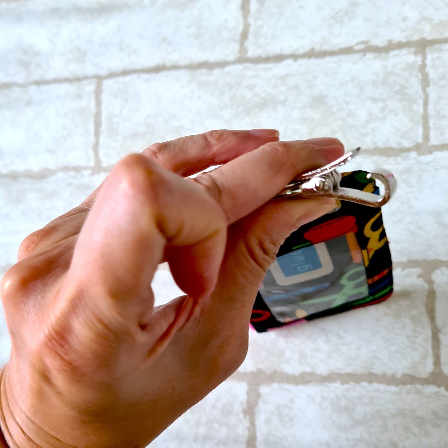 Teacher's Day Gift | Clear Card Holder Pouch with charm | Handy Card Pouch Design 12 Community