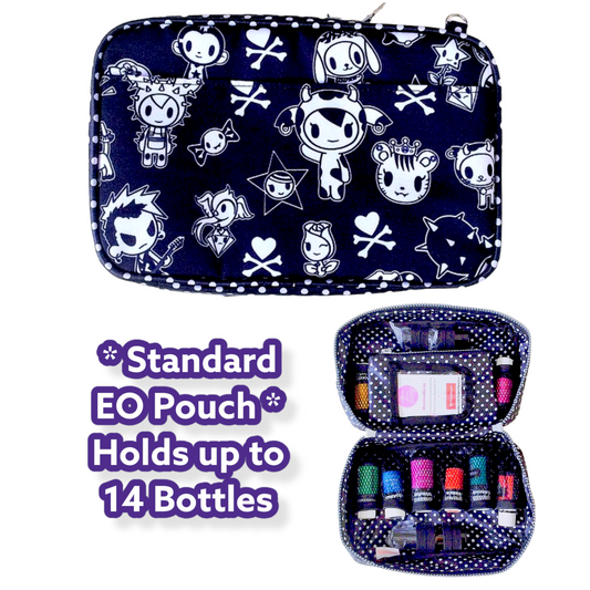 Essential Oil Bottle Travel Pouch | 8 Bottle Essential Oil Pouch | 12 Bottle Essential Oil Pouch | TKDK Design 05