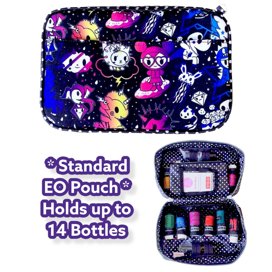 Essential Oil Bottle Travel Pouch | 8 Bottle Essential Oil Pouch | 12 Bottle Essential Oil Pouch | TKDK Design 03