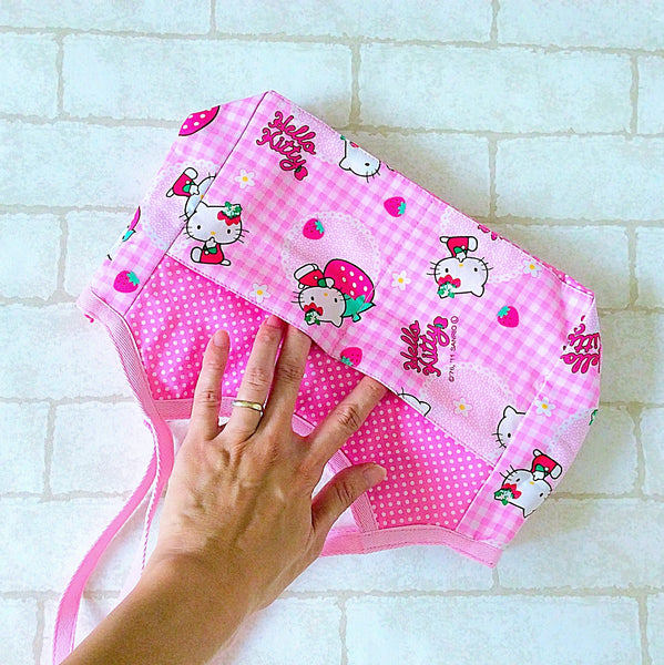 Mini Tote Bag | Hello Kitty Design 01 - MomLuvDIY.SG - 2