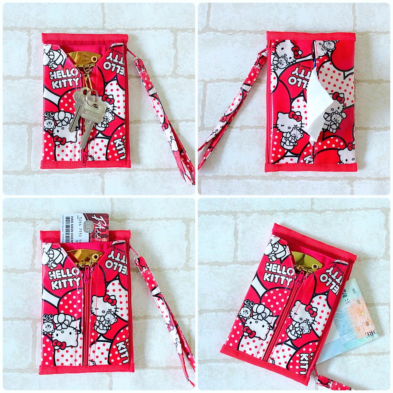 4-in-1 TRAVEL KEY POUCH