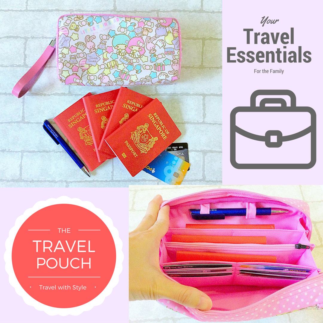 FAMILY PASSPORT TRAVEL POUCH