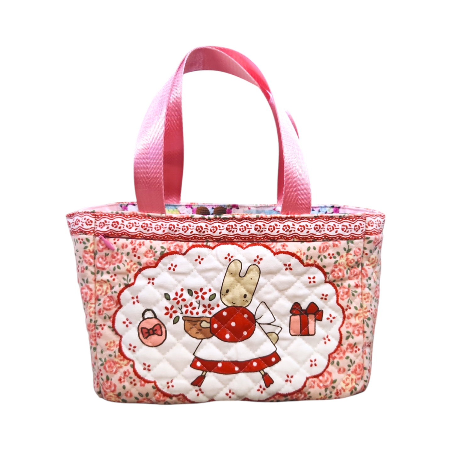 REVERSIBLE Bag A5 Size | Reversible Bag A5 Size Bunny Design R005