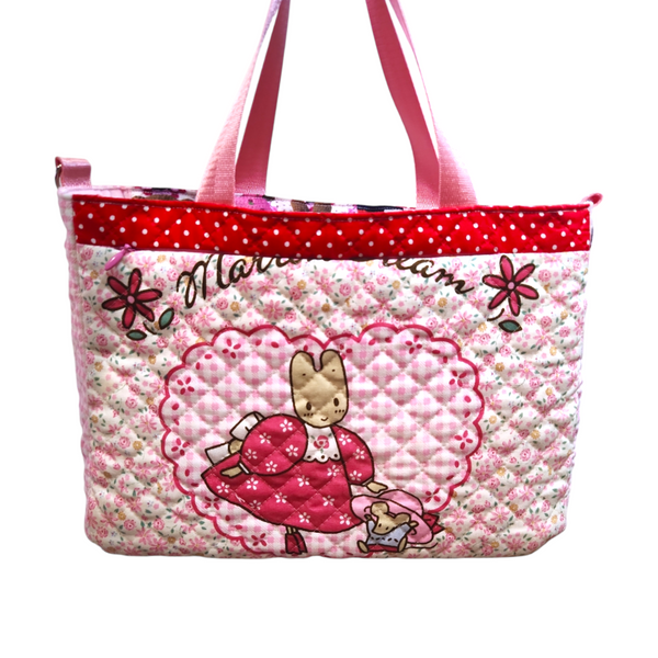 REVERSIBLE Bag for CNY | CNY Bag to put Red Packet Organizers | Reversible Bag Bunny Design R003