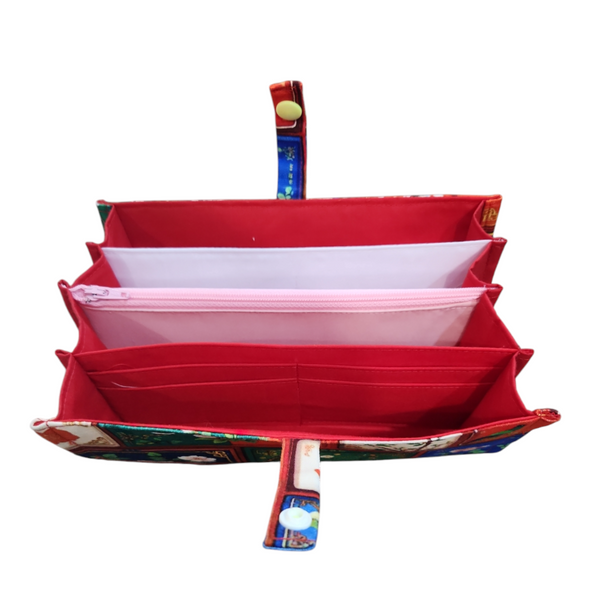 2 in 1 Red Packet Bag cum Organiser | Holds 120 Red Packets | 2 in 1 Red Packet Bag CNY Design B002