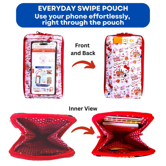 Everyday Swipe Travel Pouch | Smartphone Sling 1B05 (White HK)