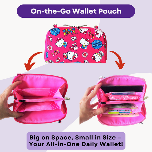 Handy Sling Wallet | Long Wallet | Sling Wallet | Functional Wallet | Handy Long Wallet Design 1B05