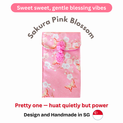 Handmade Fabric Angbao Cash Pouch (Fits Big Notes) | Reusable AngBao | CNY 2026 Angbao