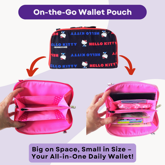 Handy Sling Wallet | Long Wallet | Sling Wallet | Functional Wallet | Handy Long Wallet Design 1B04